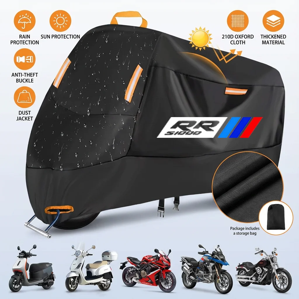 

Чехол для мотоцикла BMW S1000RR S1000 RR M1000RR 2019-2022, водонепроницаемый, для улицы, защита от УФ-излучения и дождя