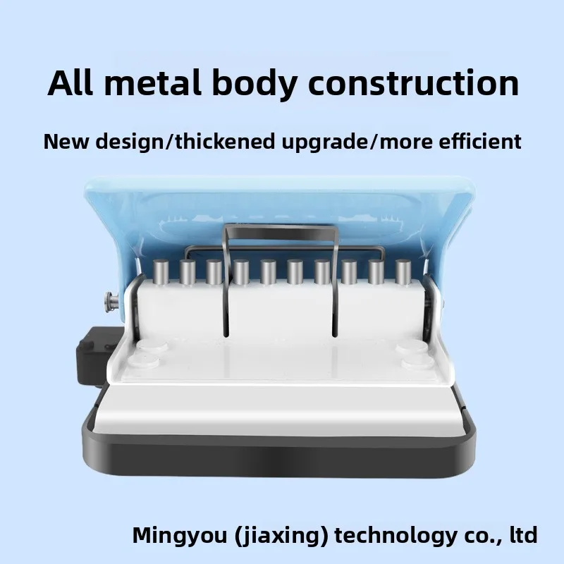 10-Hole Manual Hole Punch, Multi-function Ho le Pu nch, Ring Hole Punch, Labor-saving Loose-leaf Book,, Porous