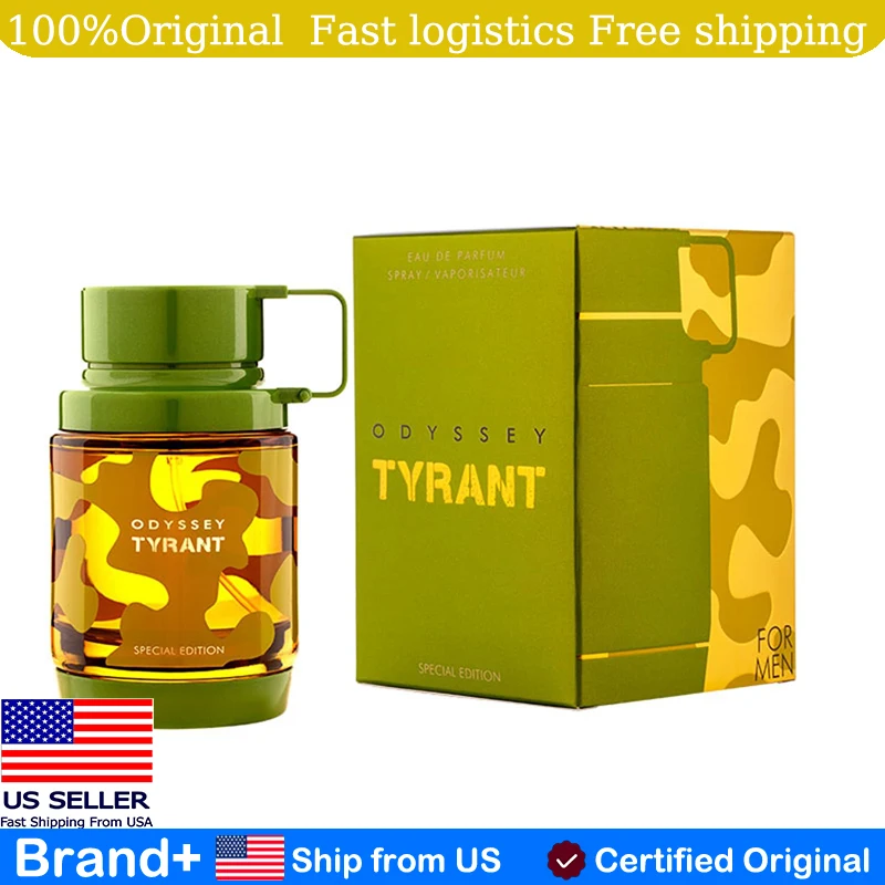 

Armaf Odyssey Tyrant Special Edition By Armaf Men 3.4 Oz EDP Hair and Body Spray Long Lasting Fragrance Cologne Birthday Gift