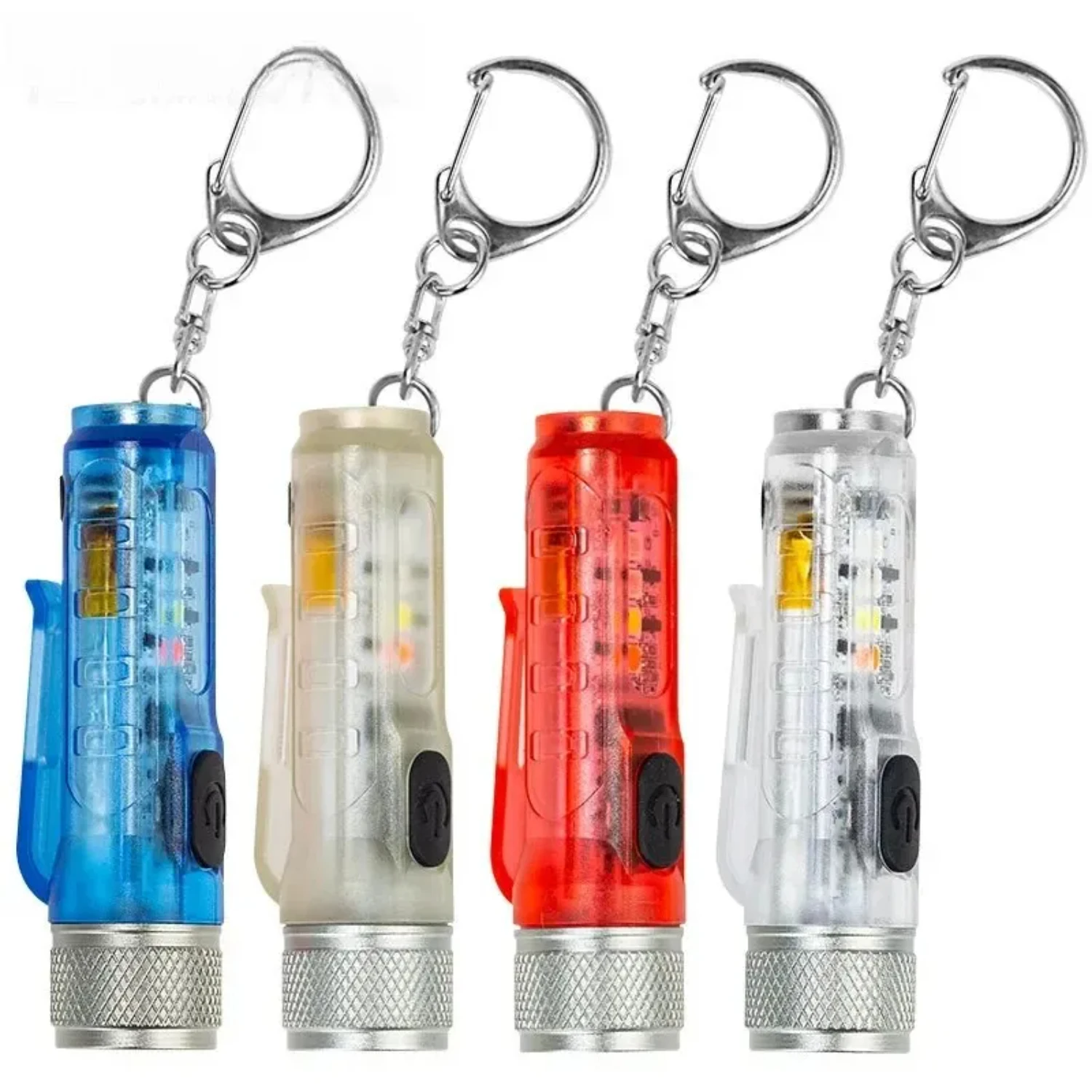 New Ultra-lightweight, high-intensity and super-portable mini keychain flashlight for on-the-go illumination. Perfect for outdoo