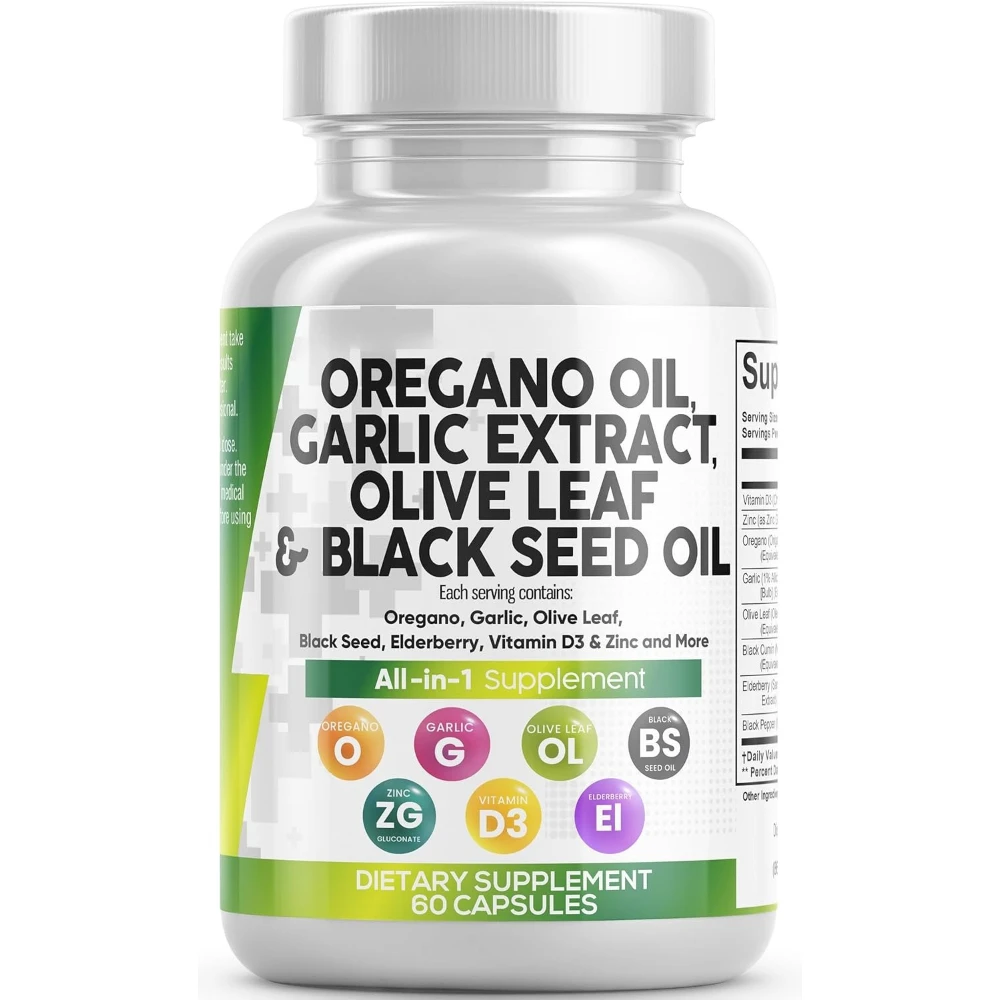 

Oregano oil supplement with 8 active ingredients,Clean Nutra suitable for both men and women, to boost immunity.