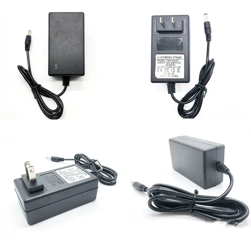 12.6V 2A 21V 1A 18650 Lithium Battery Charger For 12V 18V Screwdriver Wrench Li-ion Battery Pack DC 5.5mm * 2.1mm 2.5mm Input