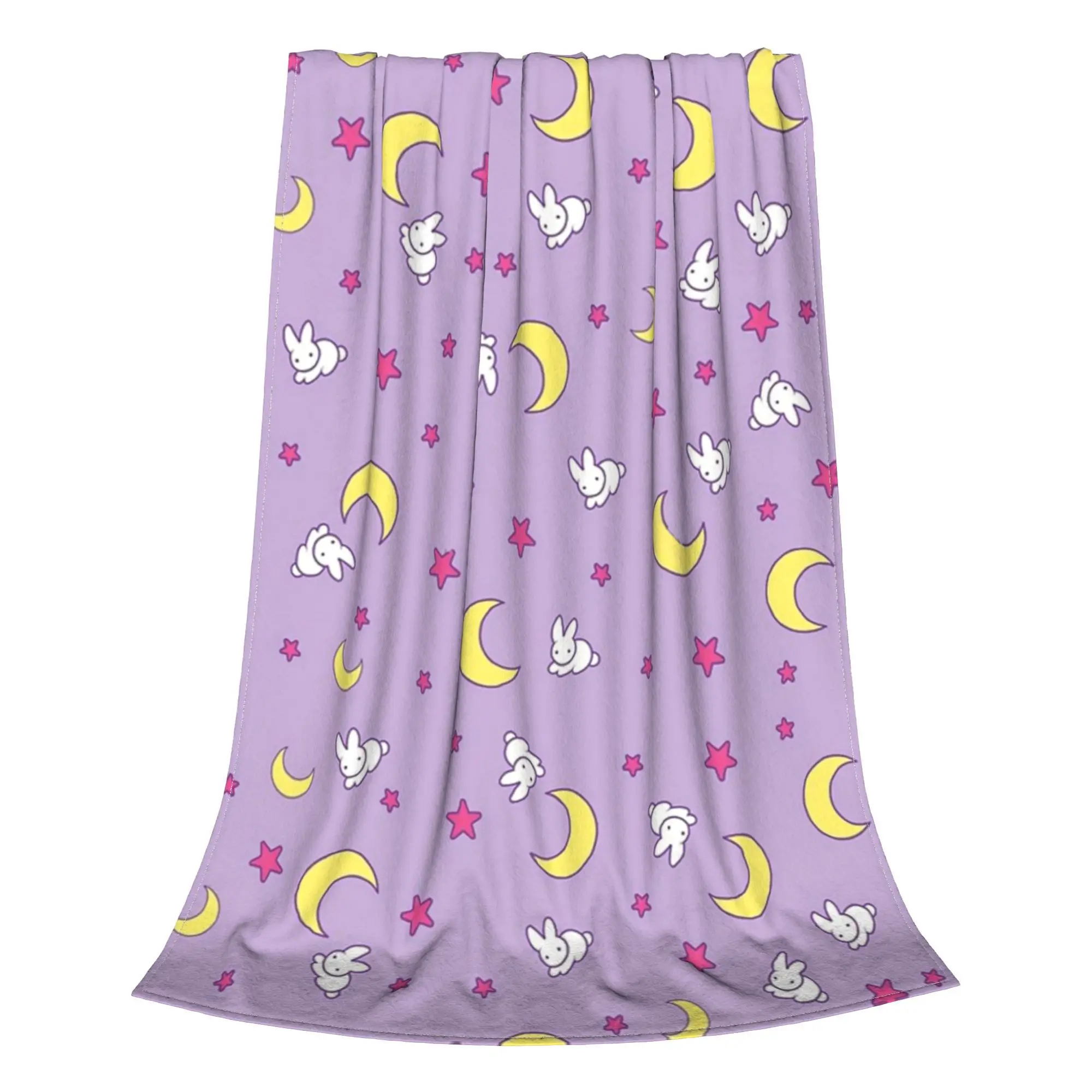 Sailors Moon Decke, gemütliche, weiche Überwurfdecken für Couch, 127 x 152 cm, dünne Plüschdecke in mehreren Größen