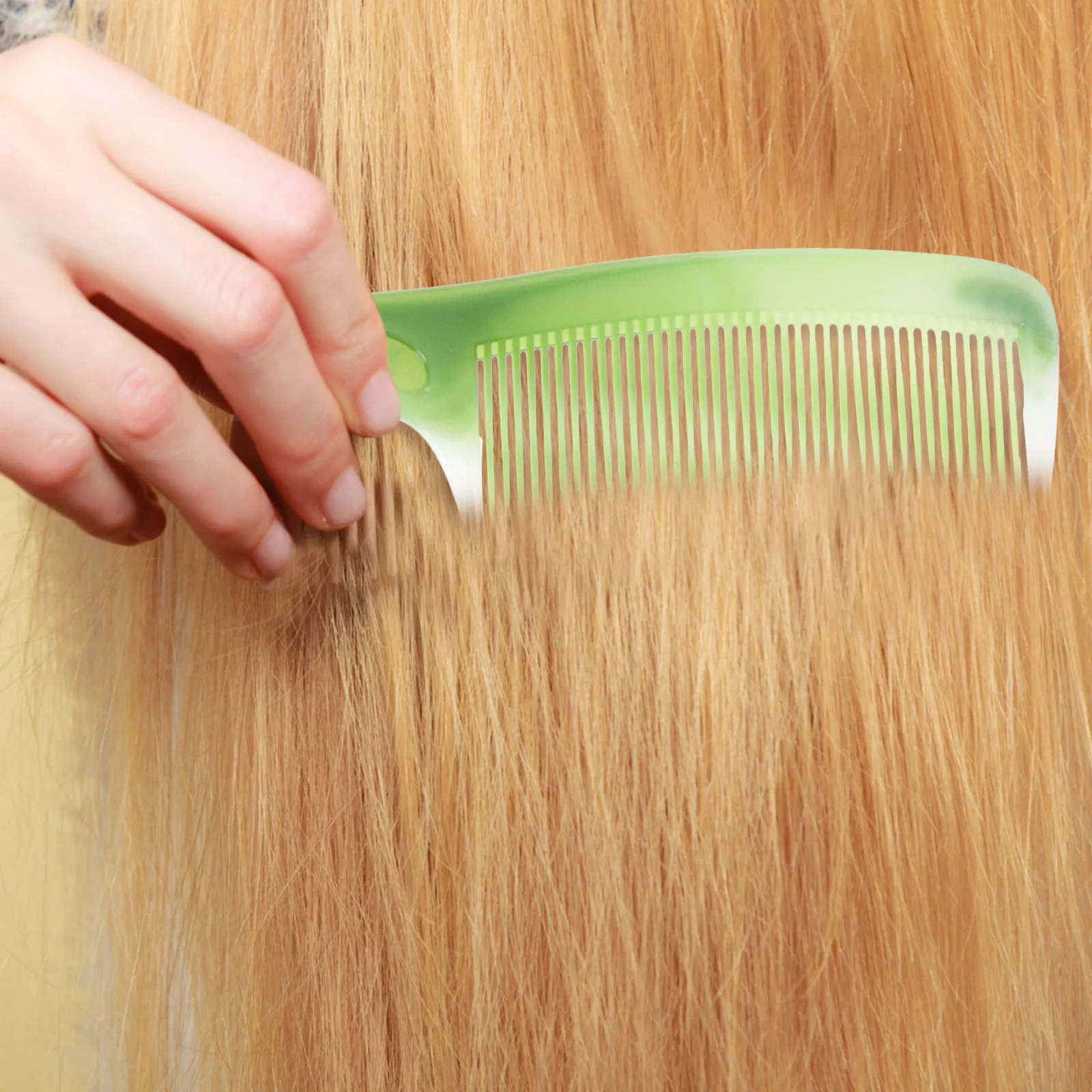 

1 set 1 Set Plastic Hair Combs Detangling Styling Tool For Women Men Wet Dry Thick Straight Hair Durable Hairdressing Comb