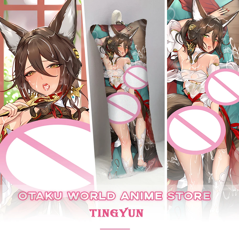 

Honkai Star Rail Tingyun Аниме Dakimakura Otaku 2-сторонний принт Waifu Декор обнимающая подушка для тела Подушка эротическая наволочка