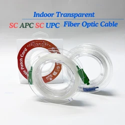 Indoor Invisible Transparent Optical Fiber Hidden Indoor Single-core Optical Cat Optical Fiber Extension G657A2 Factory Outlet