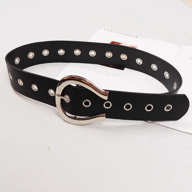 المرأة موضة برشام بولي Leather الجلود فستان Cummerbunds الكورسيهات حزام الخصر أحزمة الديكور حزام عريض R2723