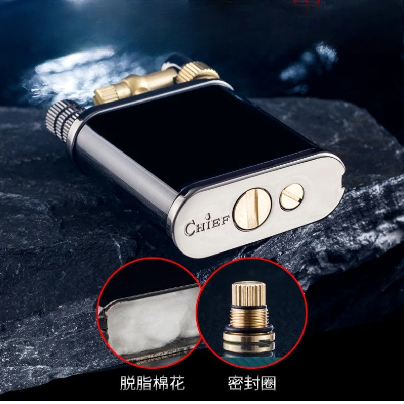 رئيس الكيروسين أخف آلة واحدة اثنين من الأغراض الرجعية طحن عجلة آلة النفط عشرة آلاف مرة مباراة هدية شخصية