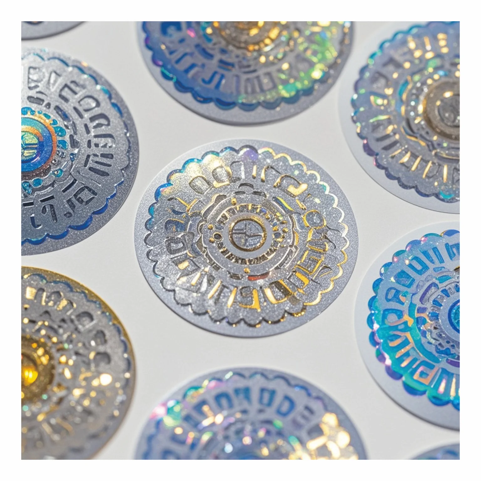 Brand New High Quality Custom Holographic Sticker In Sheet 3D Holographic Sticker Label With High Quality