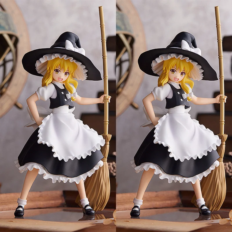 Originale 17 cm Kirisame Marisa Action Figure Giocattoli per bambini Regalo Modello da collezione Ornamenti