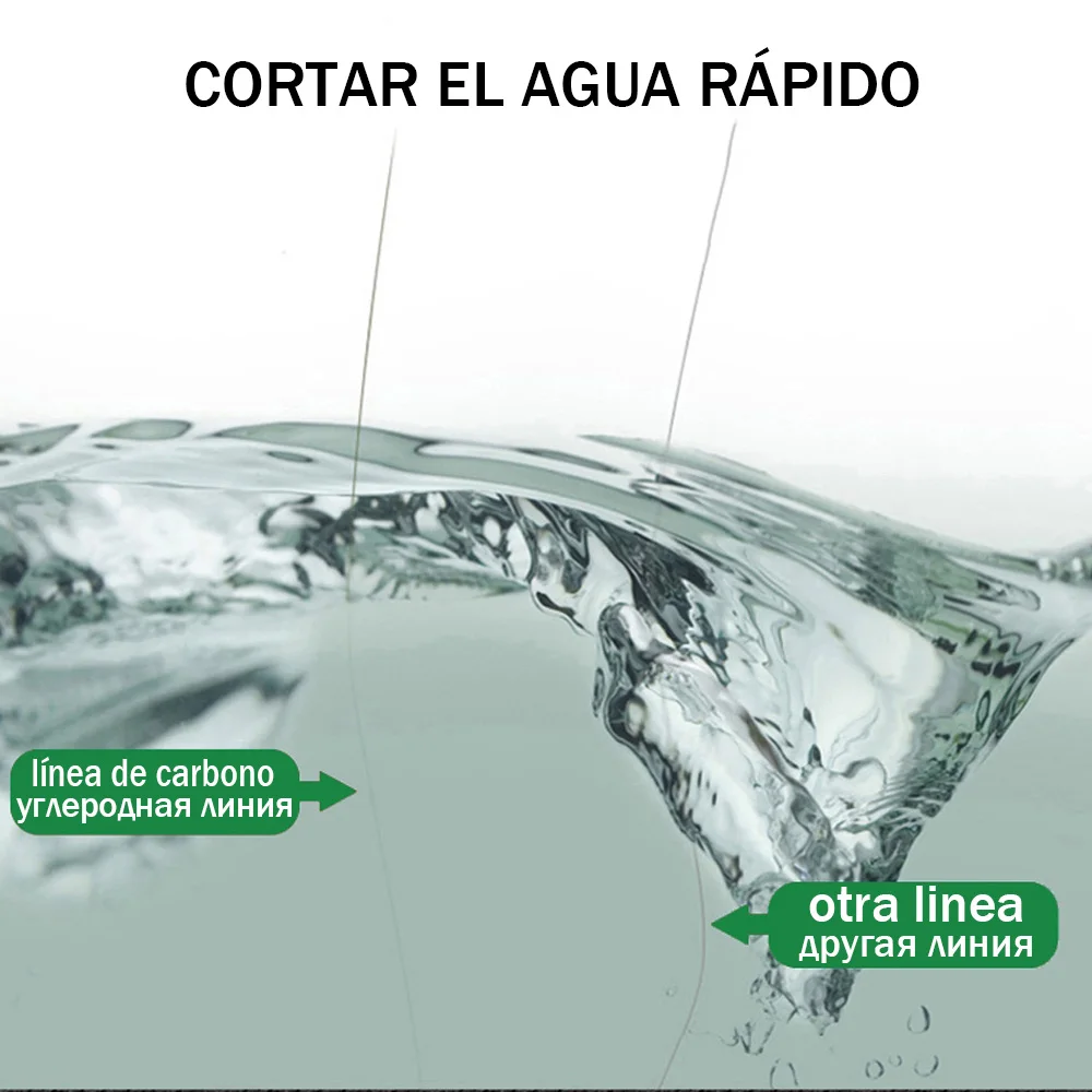 Senar Pancing Monofilamen Fluorocarbon 100% Senar Fluorokarbon Senar Pancing Tali Jaring untuk Memancing Jepang