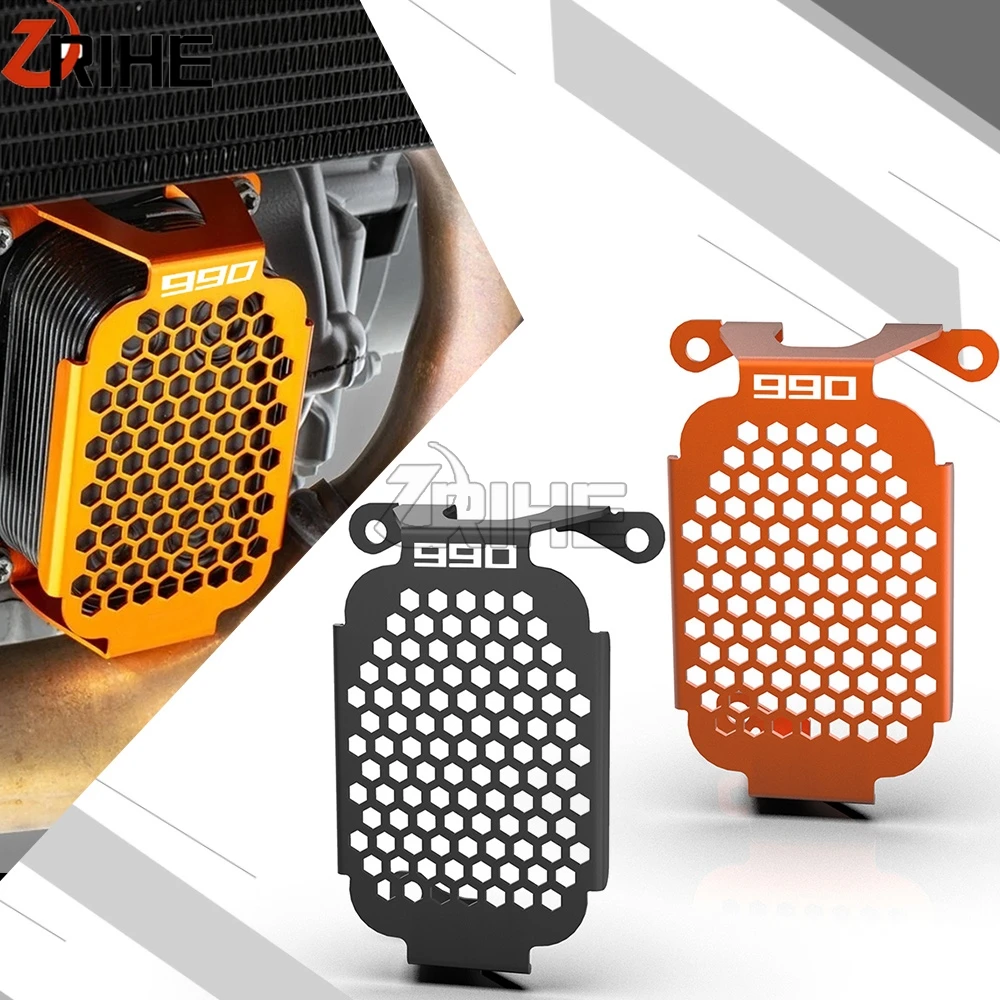 

For Duke 990 R 2024 2025 2026 Aluminium Oil Cooler Guard Cover Protector Para Motocicles Accesorios Water Heat Exchanger Guard