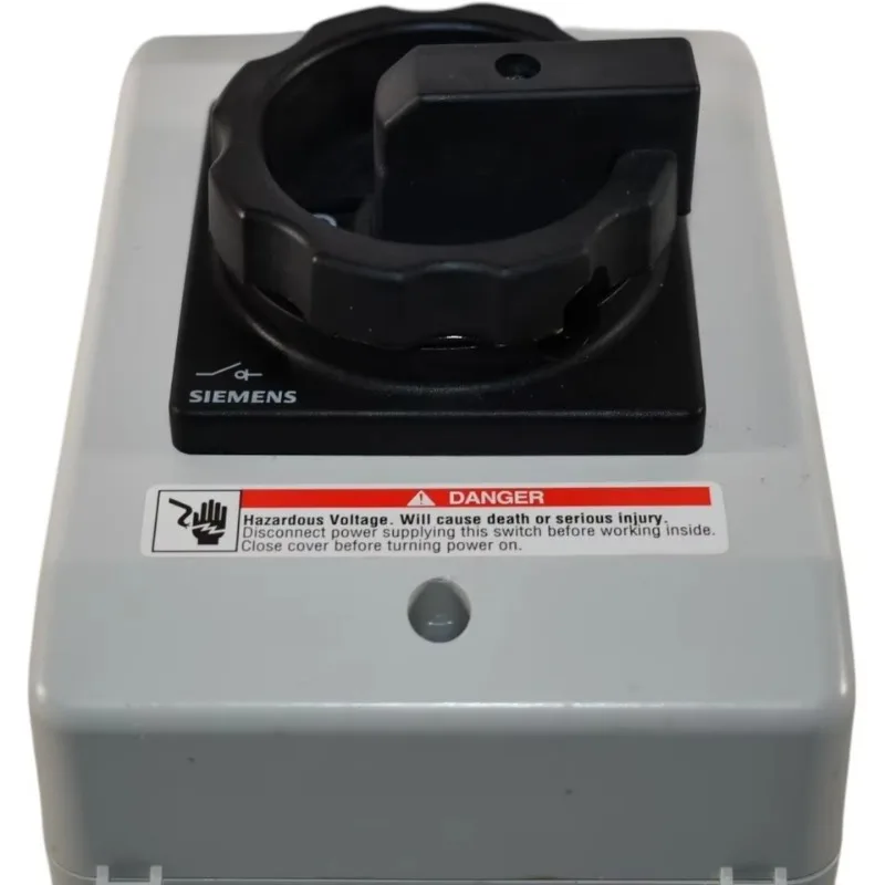 

Brand New and Original - 3LD2164-1GP51-0US1 MASTER/EMER. STOP SWITCH 3-POLE 1-YEAR WARRANTY PLC
