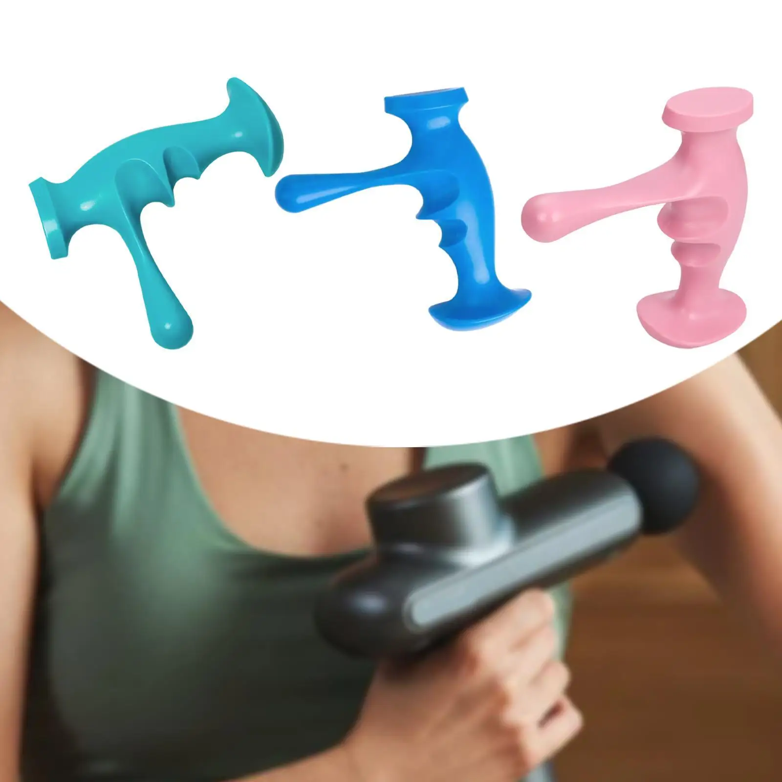 Ручной массажный инструмент триггерной точки, массажер для большого пальца для всего тела, рук, плеч