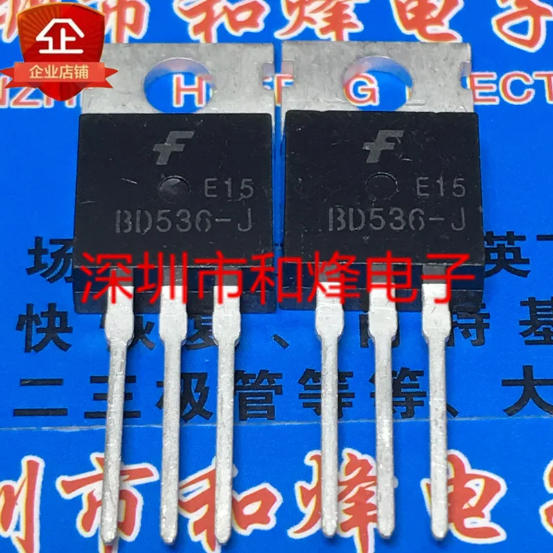 Free shipping  BD536-J  TO-220 60V 8A       10PCS