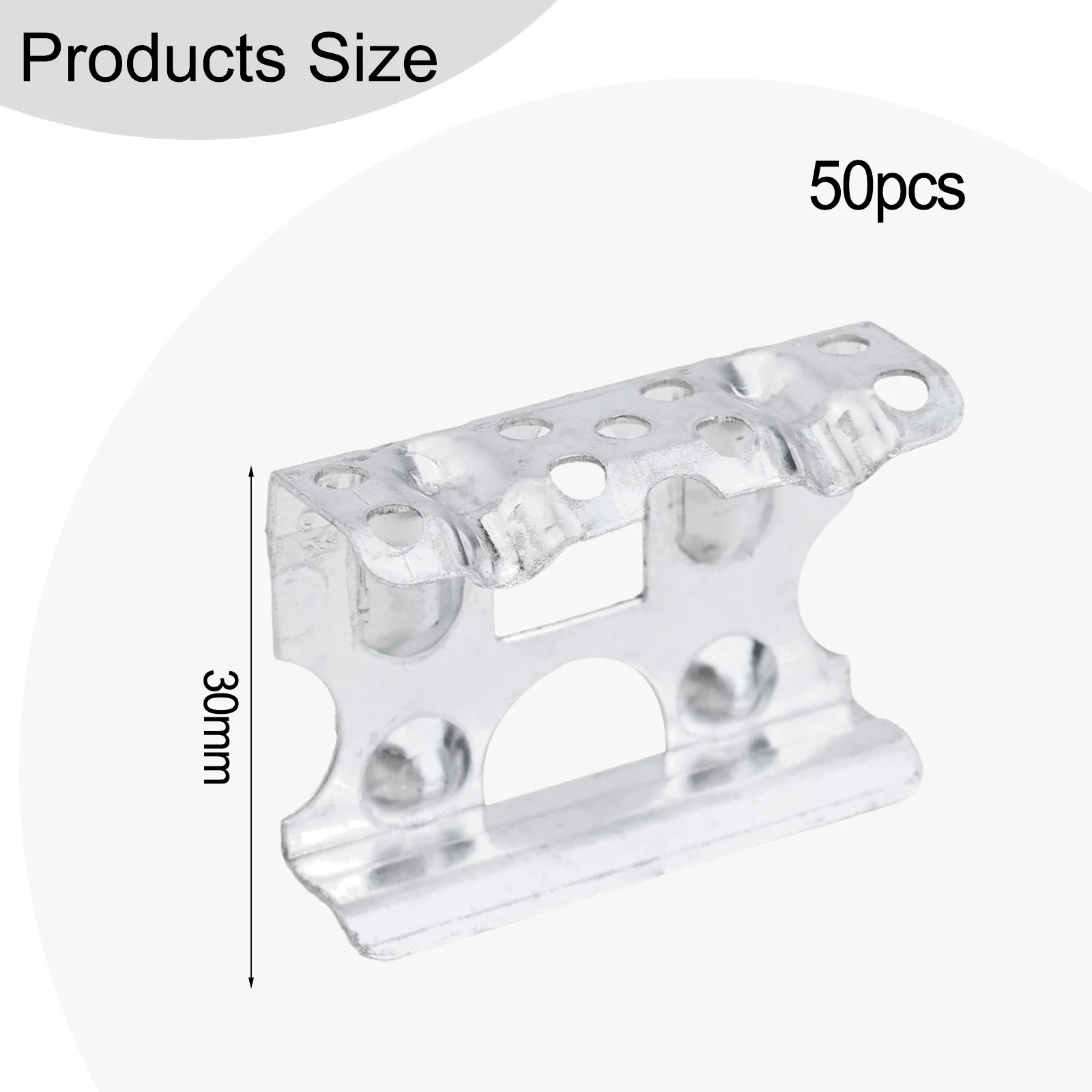 50 قطعة إطار اللوحة الشمسية استنزاف المياه كليب مصنوعة من الألومنيوم لإزالة المياه التلقائي على وحدات الطاقة الكهروضوئية 30 45 مللي متر سمك