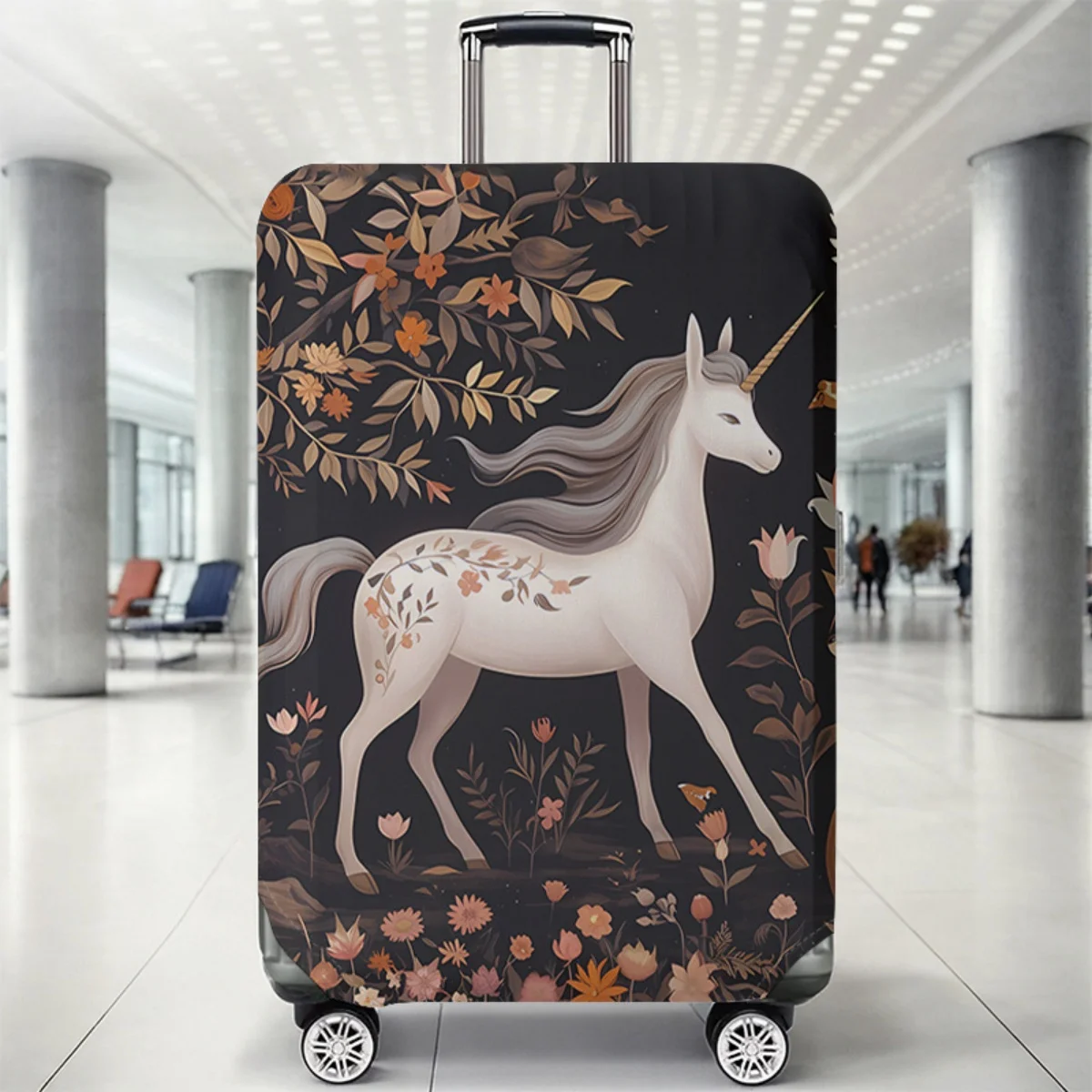 

Animal pattern luggage protection cover, set suitable for 18-32 inch luggage cover, suitcase handle cover, travel accessories