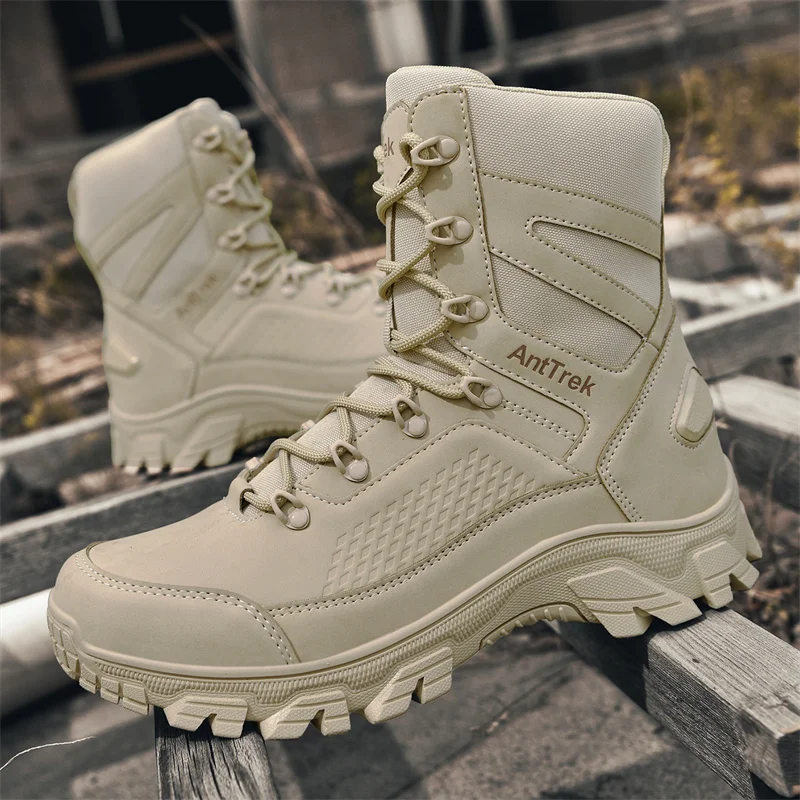 Men Tactical Boots Male Army Shoes Outdoor Women Unisex High Quality Training Ultrallight Camping Military Safety Rapid Response view 6