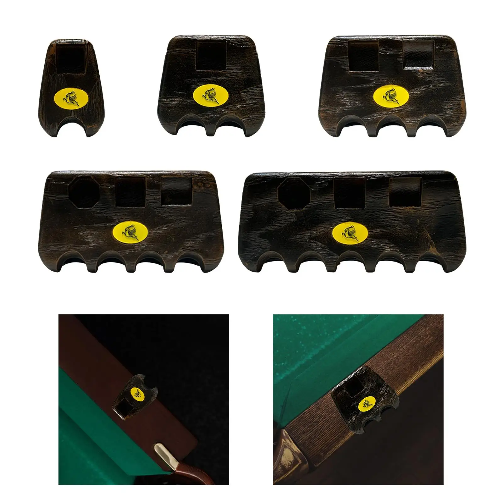 Pool Cue Holder for Table Professional Easy Using Portable Pool Stick Holder for Clubhouse Game Room Sports Bar Community Center