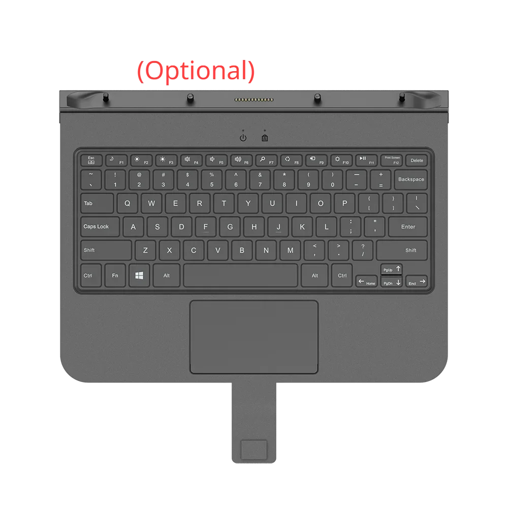 Kcosit-Tableta resistente al agua K22J con Windows 11, ordenador portátil 2 en 1 de 12,2 pulgadas, Intel N5100, 8GB de RAM, 128GB de rom, 4G, LTE, TPM, batería Dual de intercambio en caliente