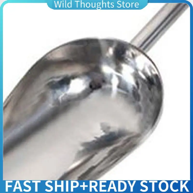 

3X Stainless Ice Scoop Scale Hopper Flour Scoop Coffee Scoop Tea Scoop Spice Shovel-[Qahk]