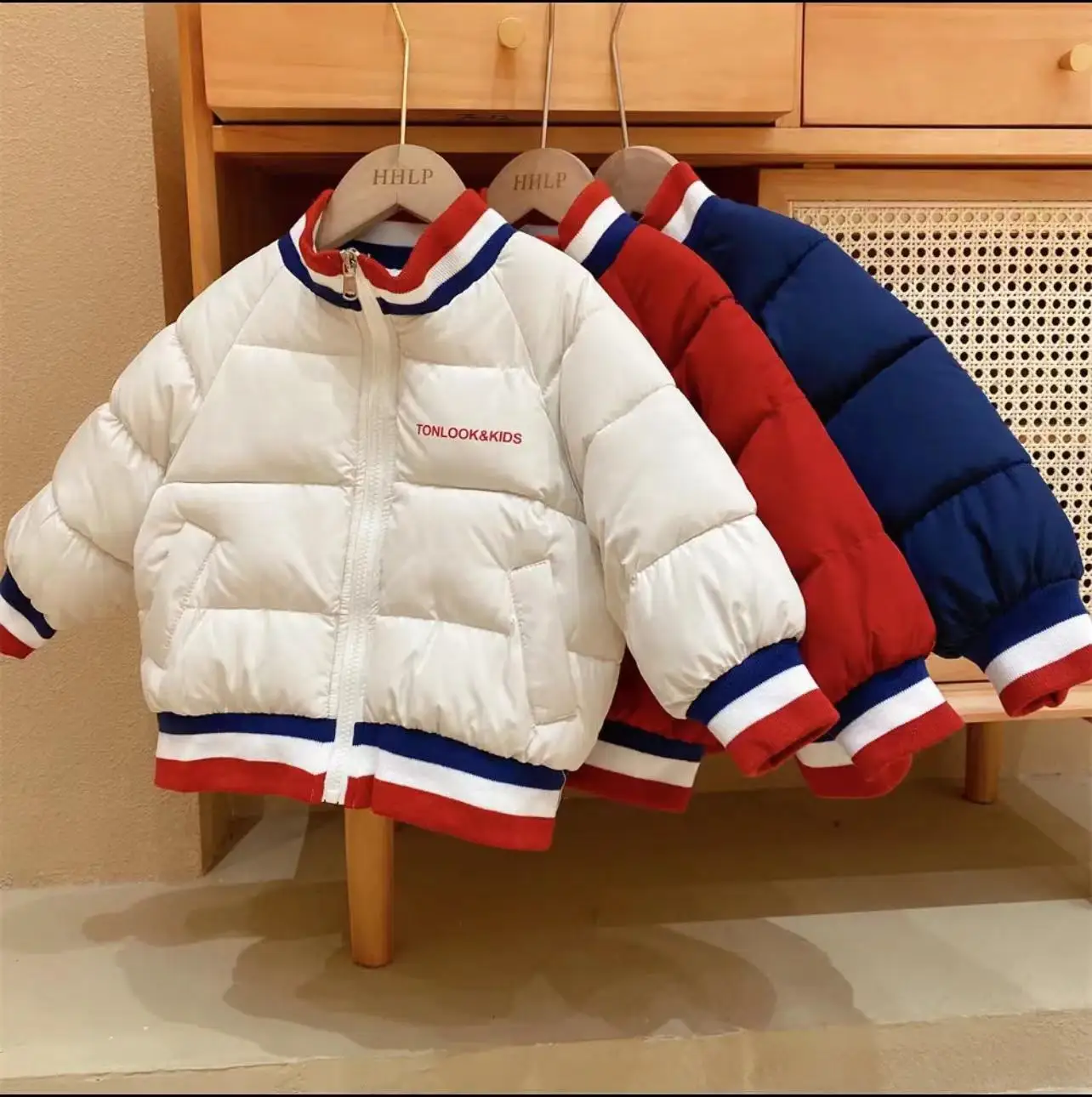 

Han edition children's wear children's baseball uniform more private new winter coat