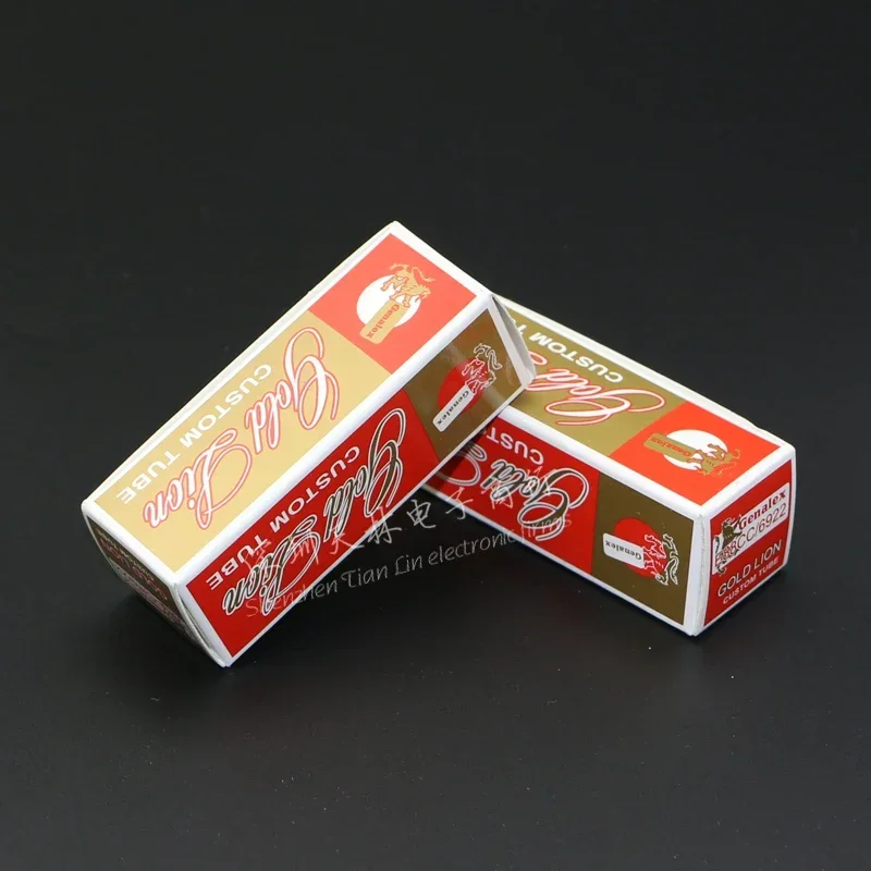 أنبوب إلكتروني أسد ذهبي من SUQIYA ، أنبوب تفريغ ، دقة المصنع الأصلية ، مطابقة لمكبر الصوت ، E88CC ، 208 ، 6DJ8