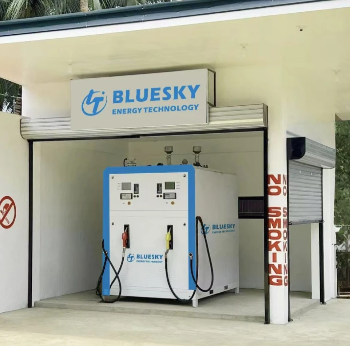 Bluesky 4KL Portable Micro Mini Gas Station Container Fuel Oil Dispenser Petrol Tank Mobile Station