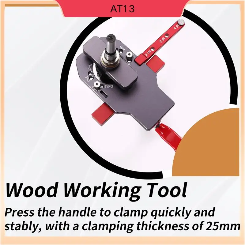

AT13 Woodworking 35Mm Hinge Hole Opener Cabinet Door Hinge Hole Locator Hinges Drilling Installation Auxiliary Tool