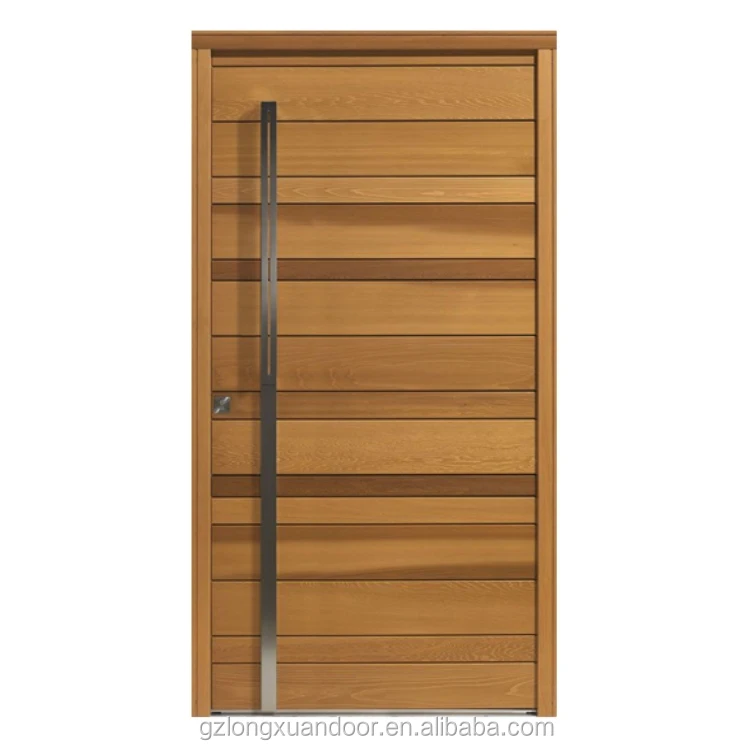 French Style Interior Wooden Doors Elegant Home Decor Finished Plywood Paneled For Living Room Entry Bedroom Hotel Villa Hall