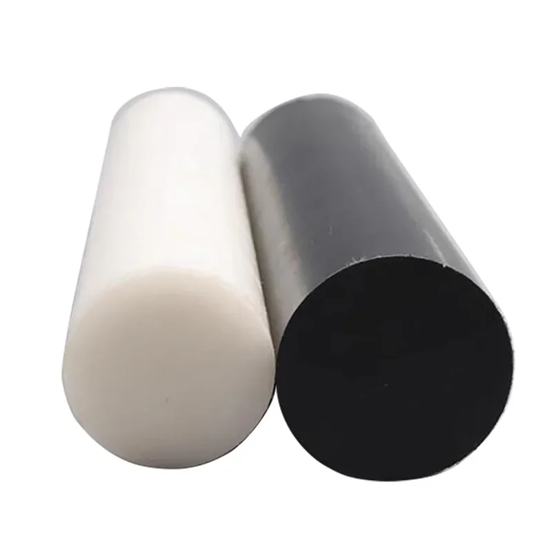 Acetal Delrin Plastic POM Nylon Black White Rod Shaft Bar