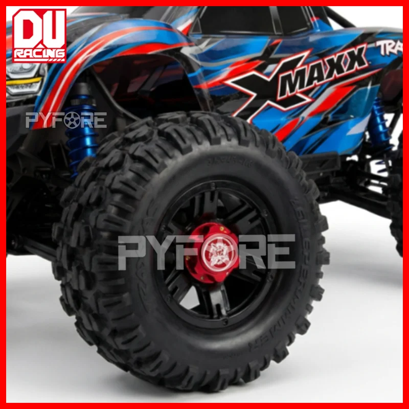 

ADU Racing 7075 Alloy 17mm 1.25 Hex Wheel Nuts Dustproof Anti-Slip Upgrade Parts for Traxxas X-MAXX XRT