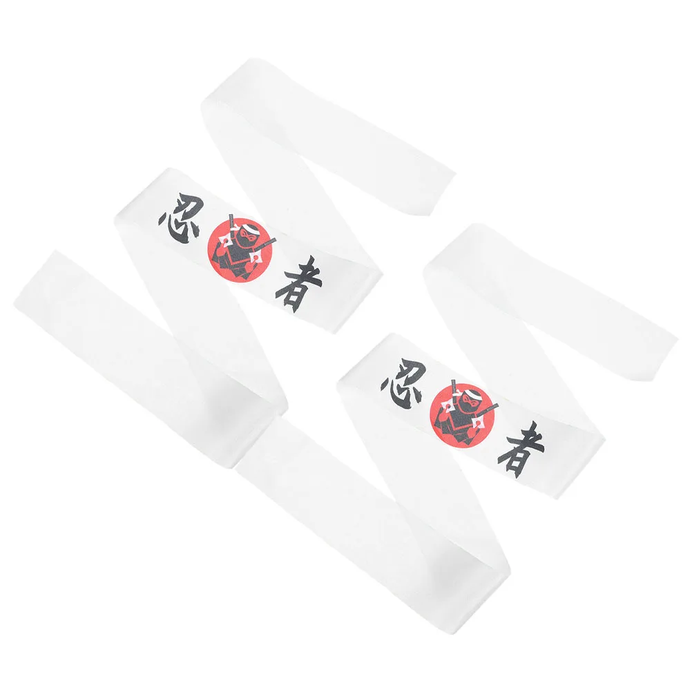 

2pcs Japanese Headband Men Women Wide Breathable Skin-Friendly Sweat Absorbing Cool Comfortable For Yoga Running Cooking Sports