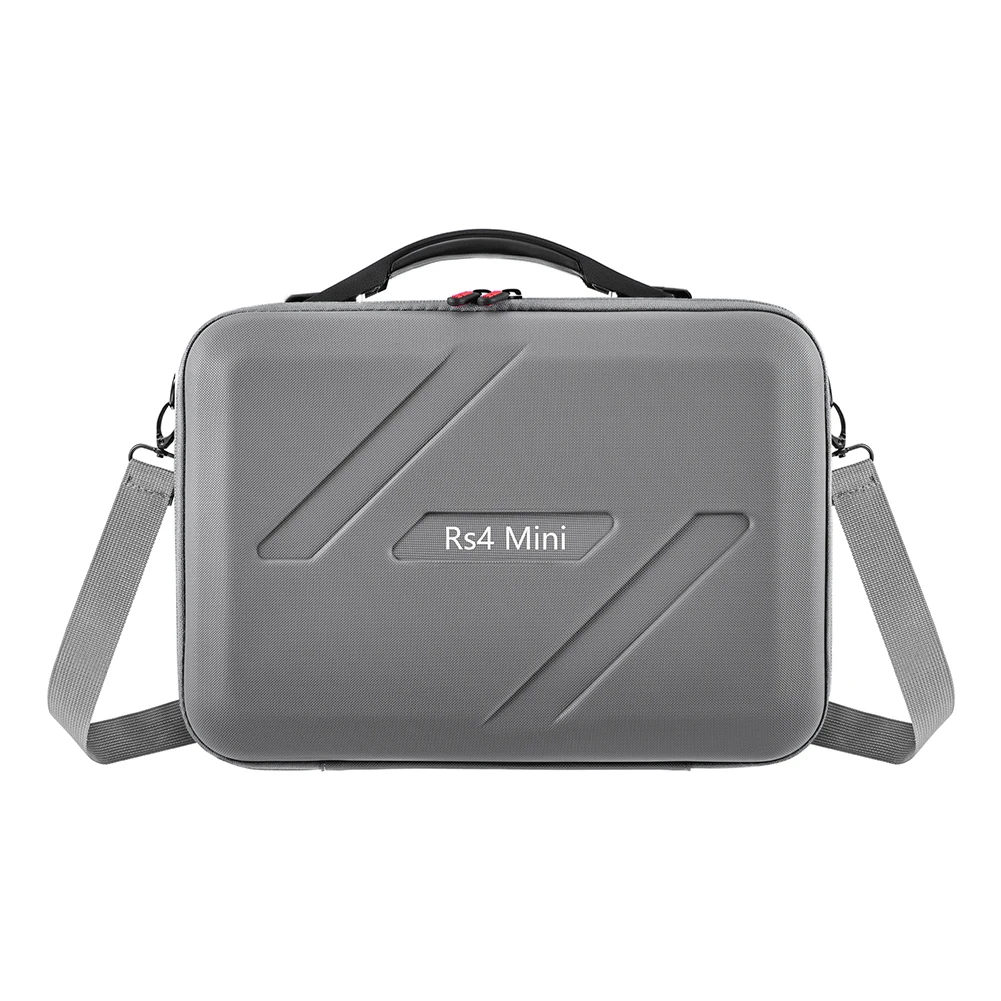 For DJI RS4 Mini Carrying Case PU Portable Storage Bag Shockproof Splashproof for DJI RS 4 Mini Handheld Stabilizer Accessories