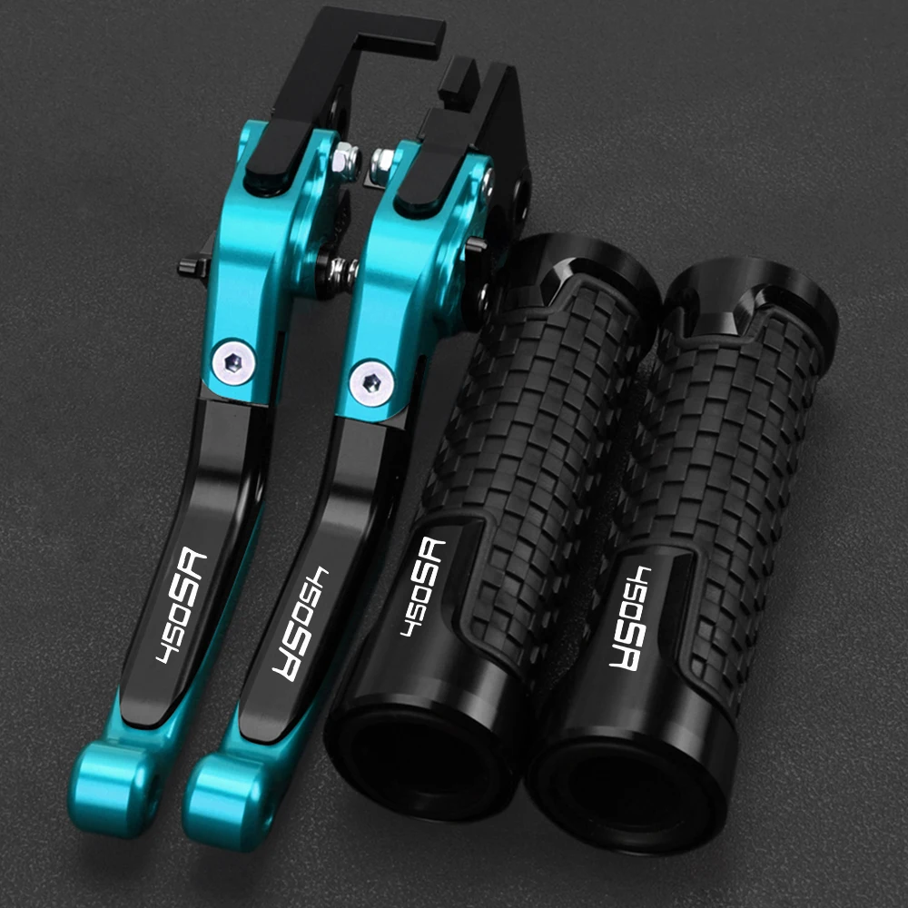 

For CFMOTO CF MOTO 450SR 450 SR 2021 2022 2023 2024 Motorcycle Folding Brake Clutch Levers & 7/8''22MM Handle Handlebar grips