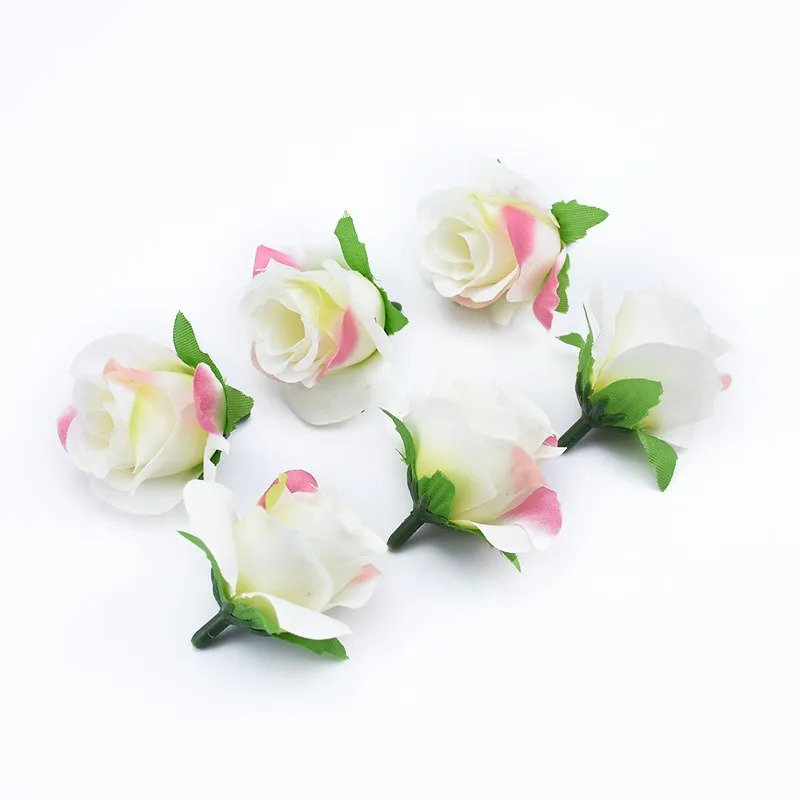 20 stücke Künstliche Pflanzen Dekorative Blumen Brosche Braut Handgelenk Diy Weihnachten Dekorationen für Haus Billig Künstliche Blumen – Detail 19