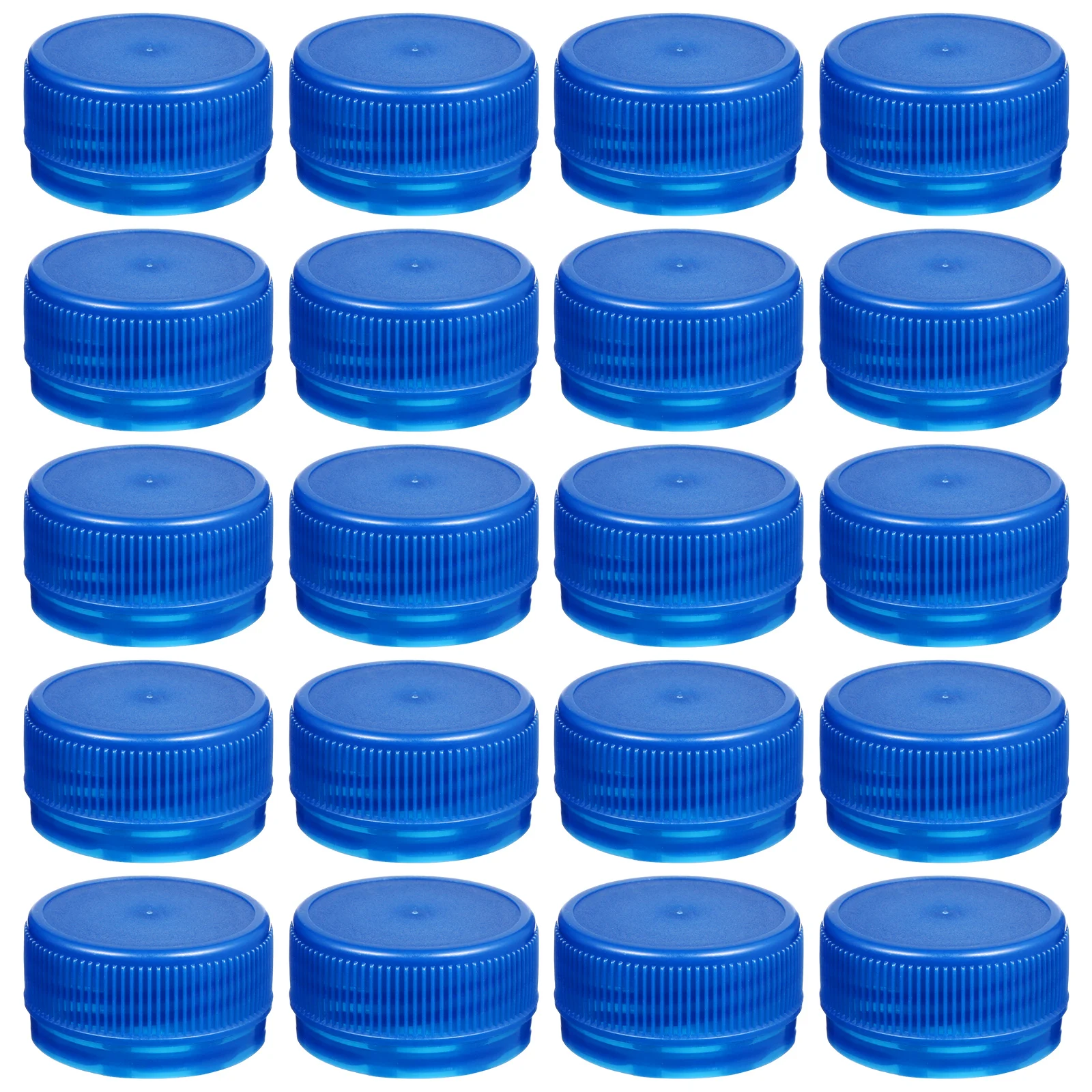 

100 Pcs Plastic Bottle Cap DIY Craft Supplies Kids Drink Cover Colorful White Reusable Safe Environmental Protection