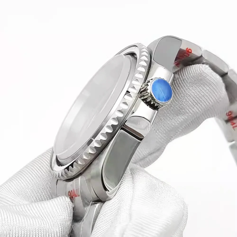 Nueva caja NH35 con bisel de 40mm para reloj con movimiento NH35 NH36, cristal de zafiro compatible con esfera de 28,5mm, reloj de moda informal para hombre