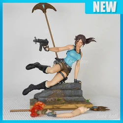 Play Arts The Tomb Raider Movie Anime Figures Laura Lara Croft Action Figure Collectable Model Doll Collection Toy Birthday Gift