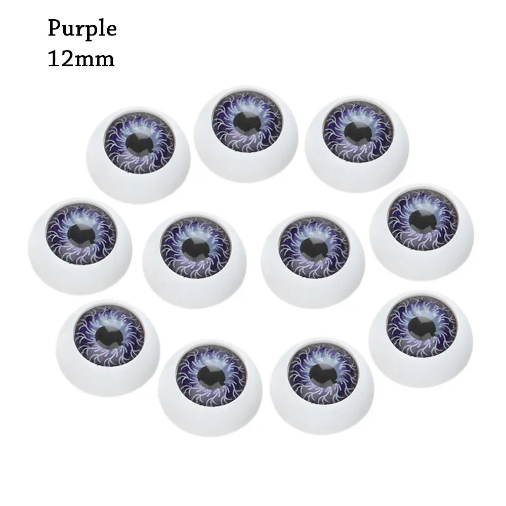 10pcs 12mm/20mm Puppet Making Animal  DIY Craft  Safety Eyes Accessories Dinosaur Eye