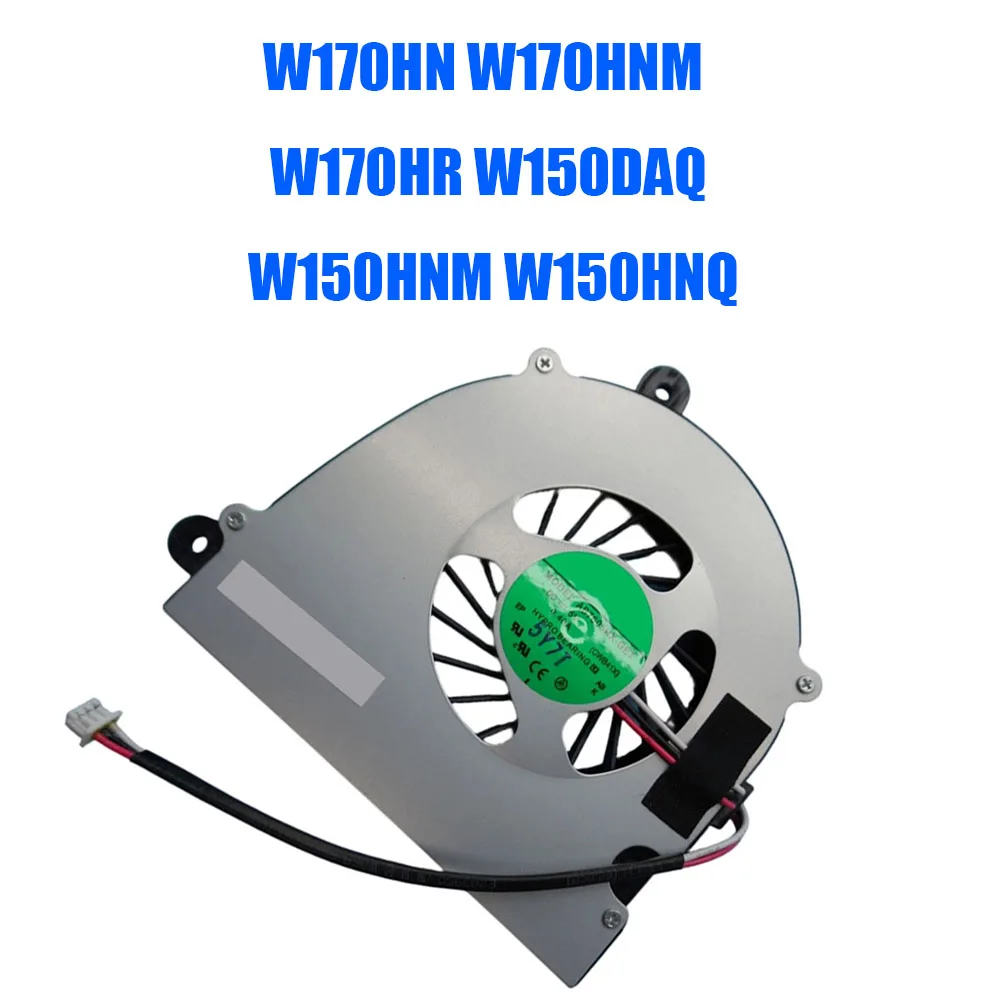 For Clevo W170HN W170HNM W170HR W150DAQ W150HNM W150HNQ DC5V 0.4A 3PIN 3Lines Laptop CPU Fan New