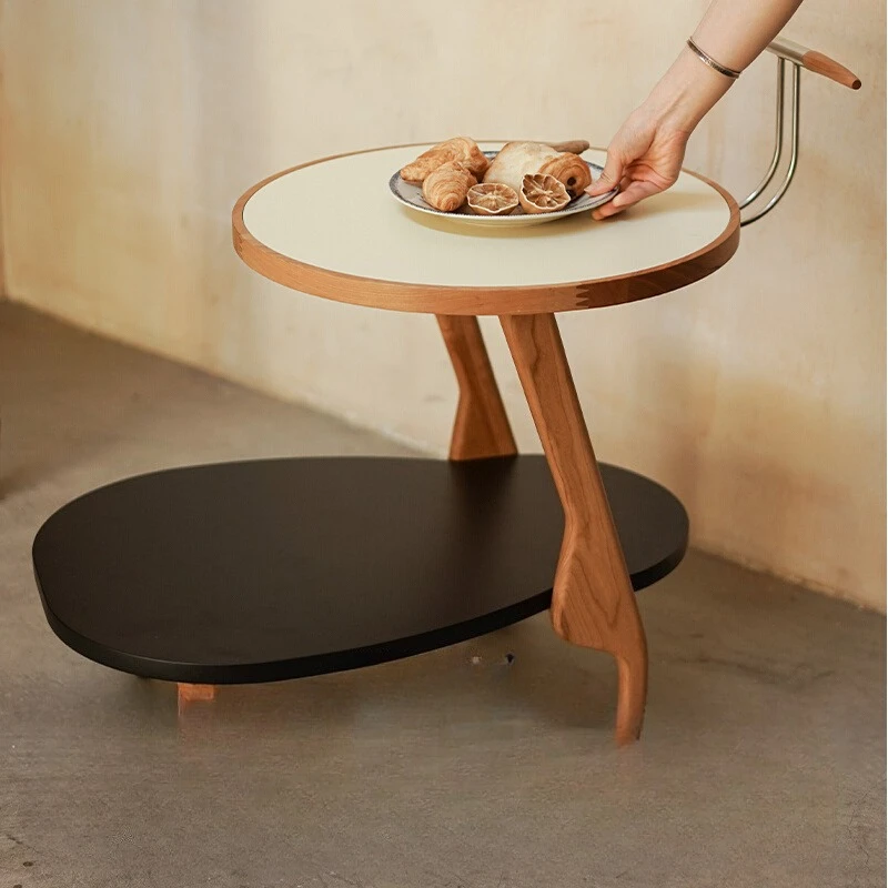 

Sofa coffee table bedside table creative small movable living room entrance