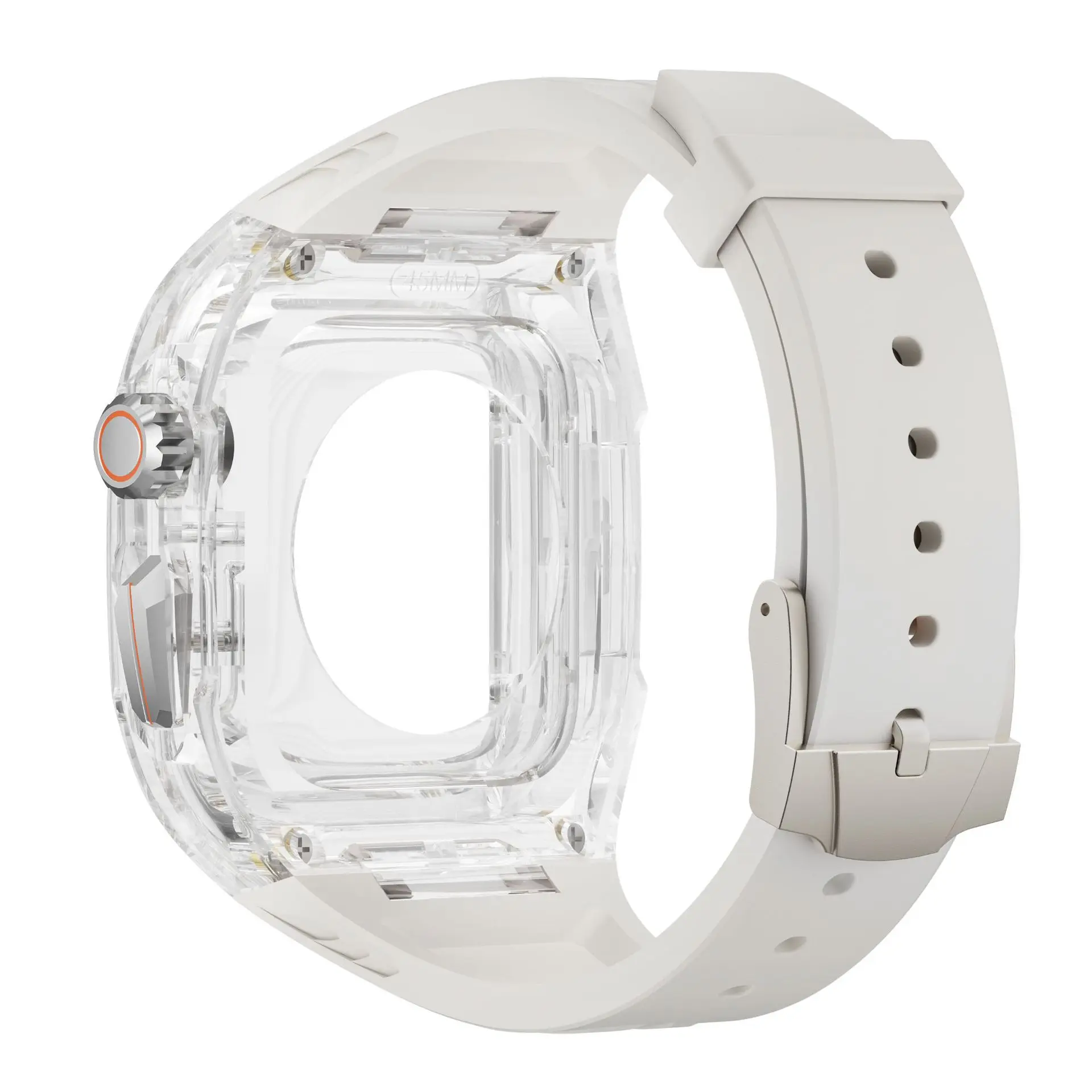 Modification Kit Strap for Apple Watch Series 11/10 46mm 42mm/Ultra 3 2 49mm Case+TPU Bracelet iWatch 9 8 7 6 SE 44mm 45mm 41mm