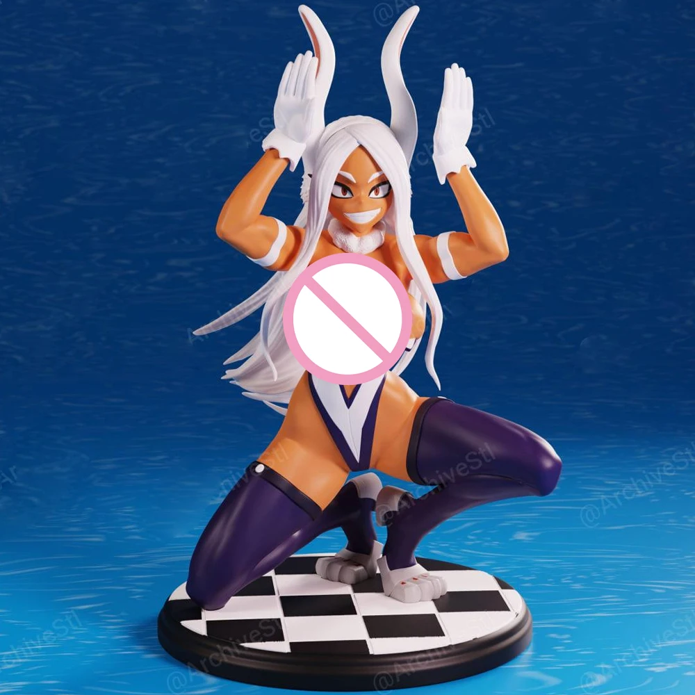 

NSFW Mirko BunnySuit 1/24 Scale Resin Figure Model Kit Sexy Diorama Unassembled Unpainted Doll 3D Print DIY Statue Crafts Toy