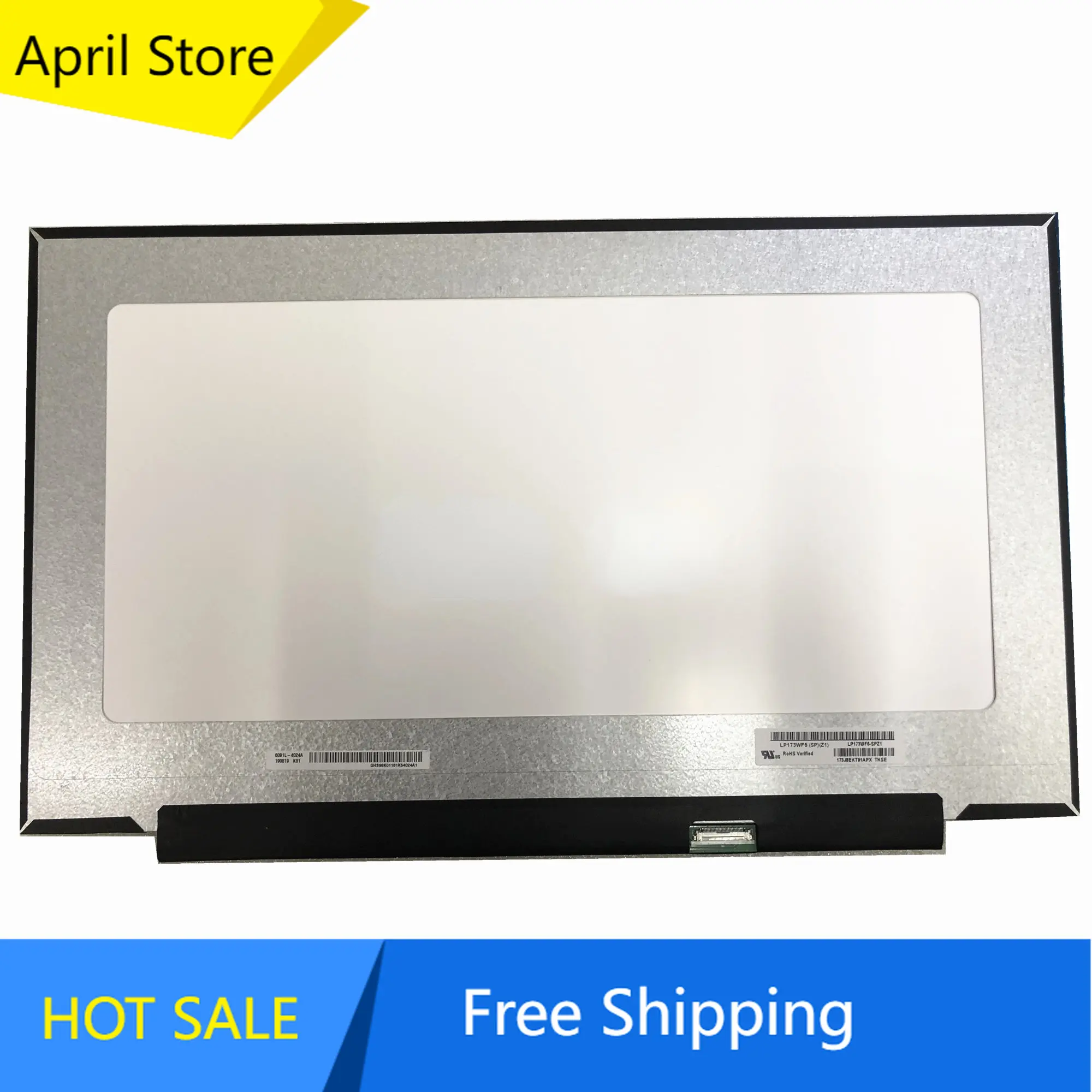 

LP173WF5-SPZ1 LP173WF5 SPZ1 17.3'' IPS Laptop LCD Screen Panel 1920*1080 EDP 30 PIN