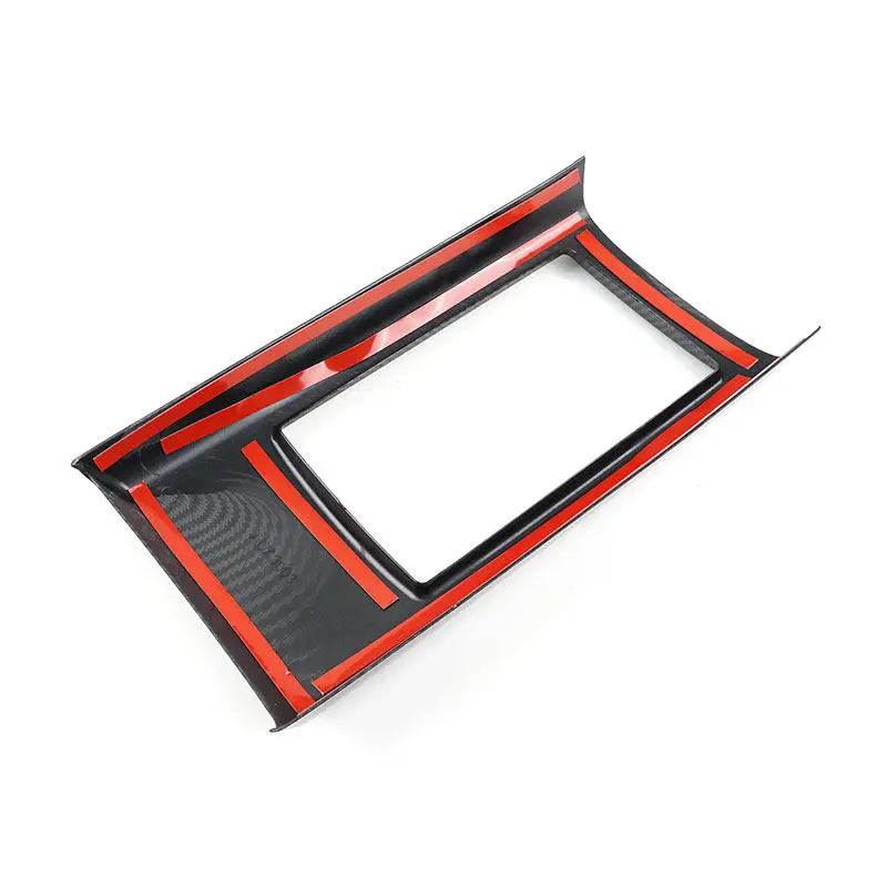 

Car ABS For Audi A3 8V 2015 - 2020 Carbon Fiber Texture Interior Central Control Armrest Storage Box Cover Trim Accessories