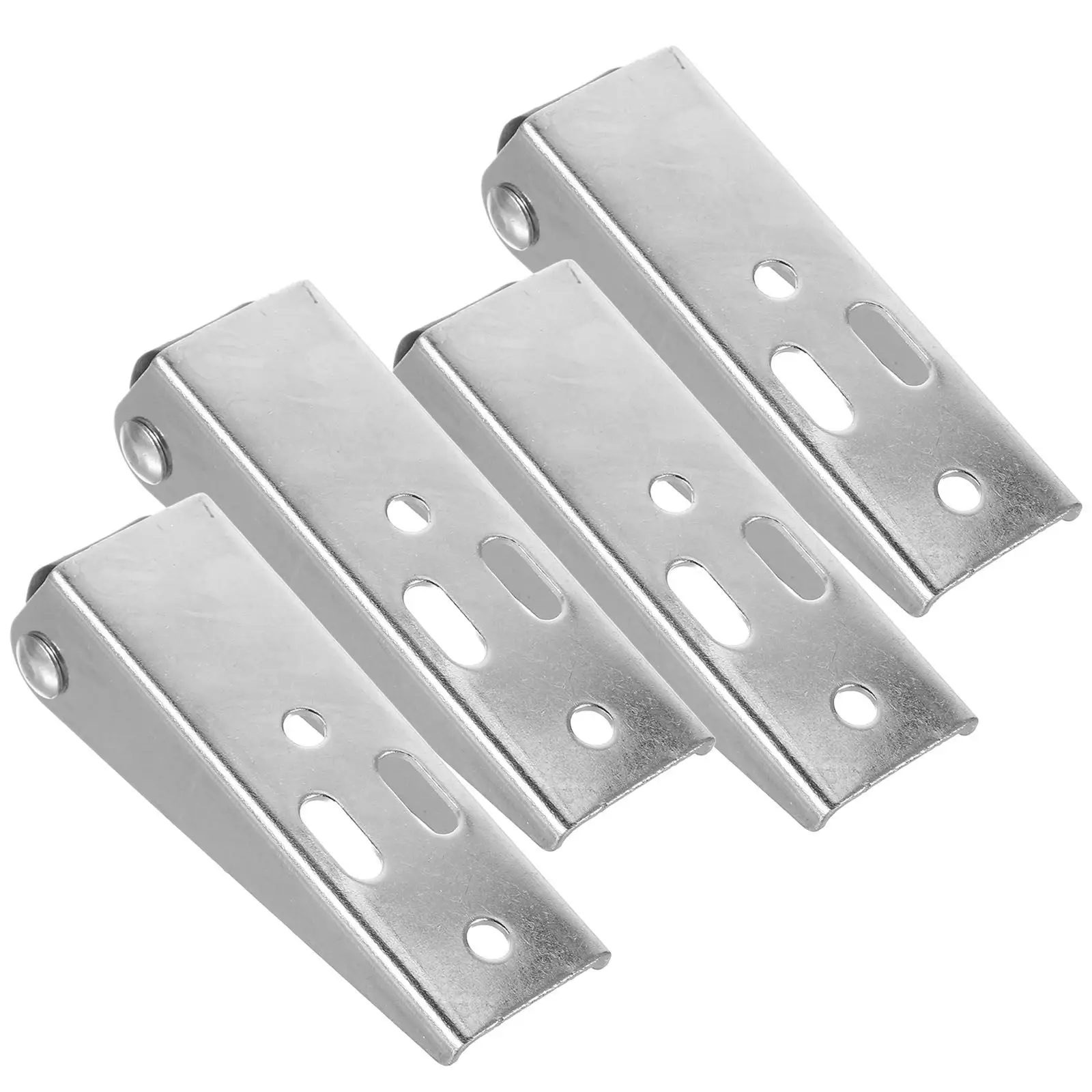 4Pcs Wood Door Support Heavy Duty Side Mount Casters Non Slip Furniture Wheels for Coffee Table Sofa Desk Cabinet Office Use