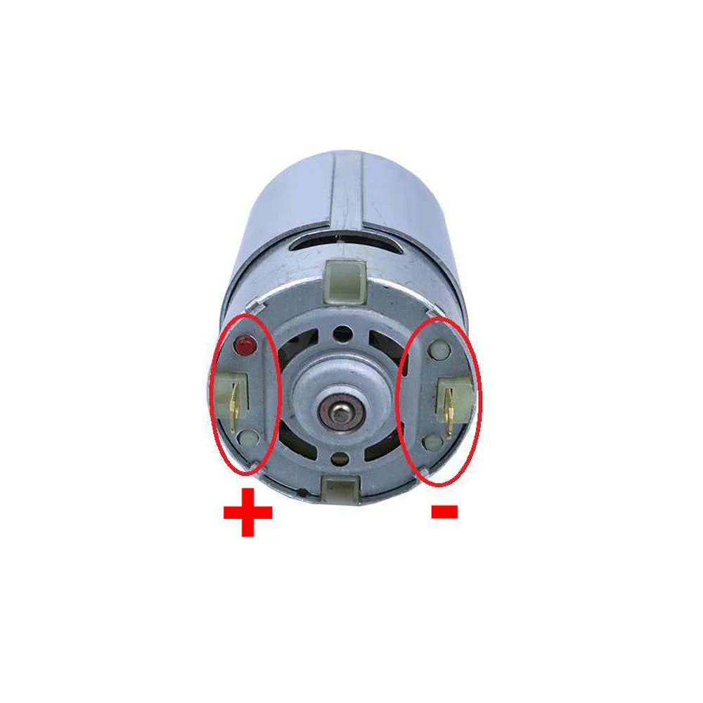 1PCS RS550 DC Motor 10.8-12V Charging Drill DC Motor 13-tooth/15-tooth Lithium Battery Drill All-copper Coil DC Motor ​