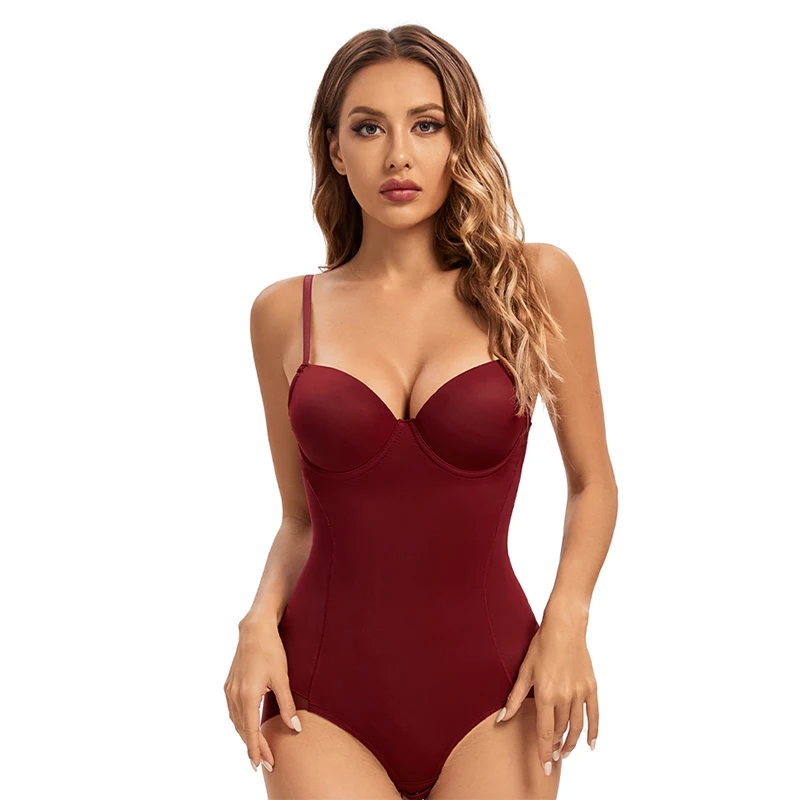 Variant: Wine red bodysuit