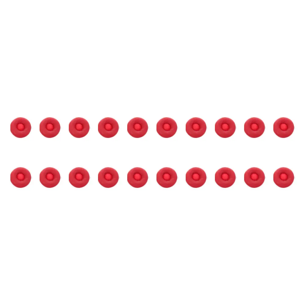 

20pcs Glass Saving Cap Red Reusable Sealing For Latex Latex Caulk Saving Cap Caulk Tube Bottle Glue Adhesive Saver Tool